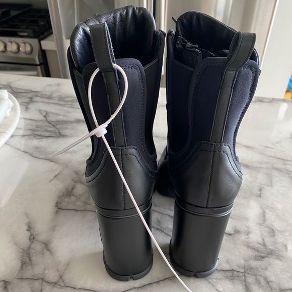 Prada Chunky Heeled Neoprene Ankle Boots BRAND NEW - Picture 5 of 7